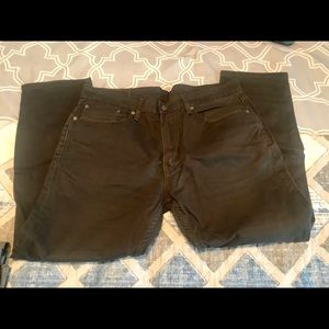 Charcoal Color Levi’s 502 36 x 29